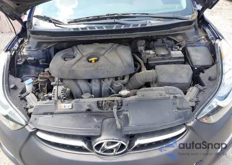 2013 Hyundai Elantra Limited из США, поврежденный, VIN 5NPDH4AE0DH284069